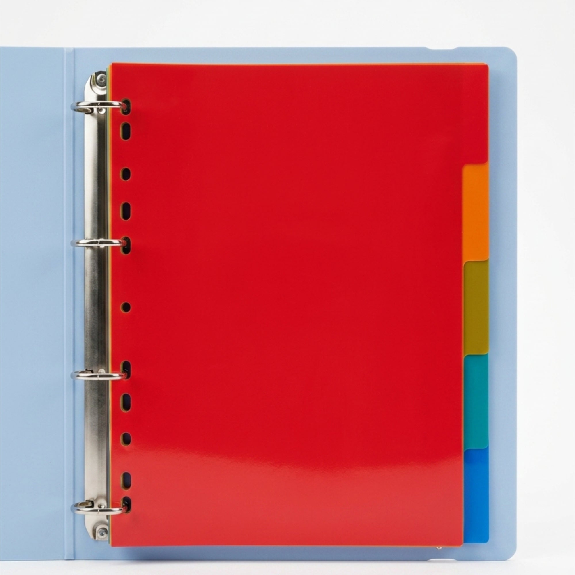 Carpeta de anillas A4 con 100 hojas y separadores de colores Campus