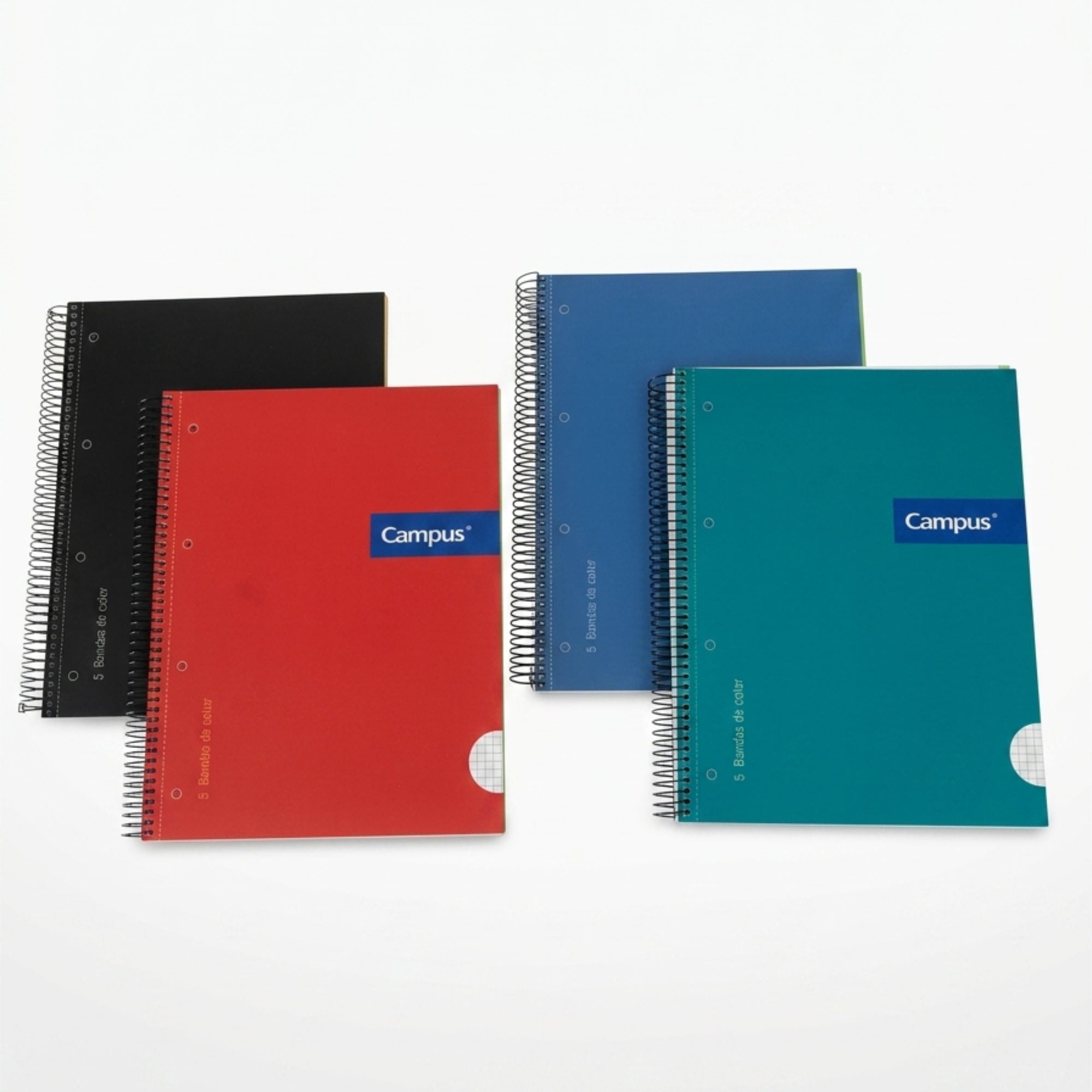 Juego de cuadernos de tapa dura Campus