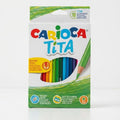 CARIOCA - Lápices de Colores, Caja de 18 Unidades
