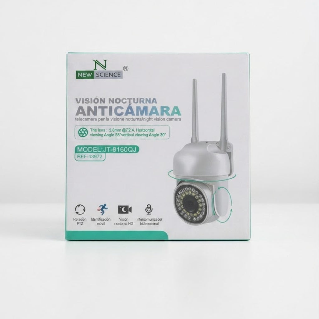 Cámara de Vigilancia con Rotación 360