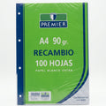 Paquete de 5 papel A4 cuadriculado